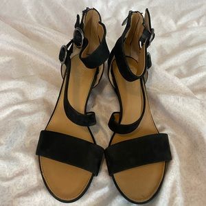 Franco Sarto black high heels